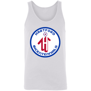 Hartford Bicentennials NASL Tank Top | North American Soccer League Team color White Hartford Bicentennials NASL Tank Top | North American Soccer League Team color White