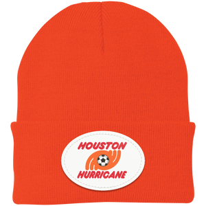 Houston Hurricane NASL Beanie Cap Knit North American Soccer League Team color Orange Houston Hurricane NASL Beanie Cap Knit North American Soccer League Team color Orange