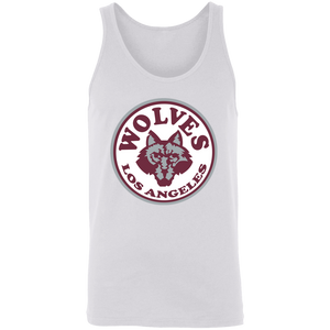 Los Angeles Wolves NASL Tank Top North American Soccer League Team color White Los Angeles Wolves NASL Tank Top North American Soccer League Team color White
