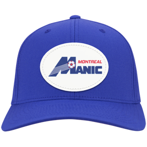 Montreal Manic NASL Soccer Twill Cap color Royal Blue Montreal Manic NASL Soccer Twill Cap color Royal Blue