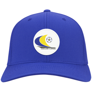 Oakland Clippers NASL Soccer Twill Cap color Royal Blue Oakland Clippers NASL Soccer Twill Cap color Royal Blue