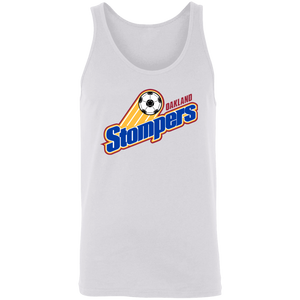 Oakland Stompers NASL Soccer Tank Top North American Soccer League Team color White Oakland Stompers NASL Soccer Tank Top North American Soccer League Team color White