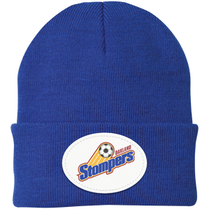 Oakland Stompers NASL Beanie Cap Knit North American Soccer League Team color Royal Blue Oakland Stompers NASL Beanie Cap Knit North American Soccer League Team color Royal Blue