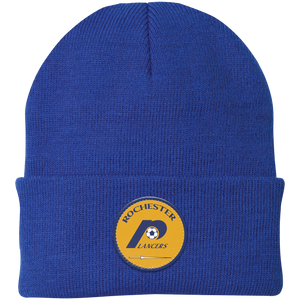 Rochester Lancers NASL Beanie Cap Knit North American Soccer League Team color Royal Blue Rochester Lancers NASL Beanie Cap Knit North American Soccer League Team color Royal Blue