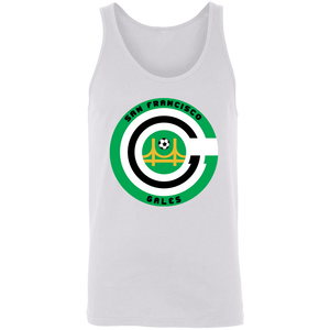 San Francisco Gales NASL Tank Top North American Soccer League Team color White San Francisco Gales NASL Tank Top North American Soccer League Team color White