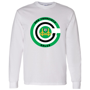 San Francisco Gales NASL Long Sleeve Shirt North American Soccer League team color Royal Blue San Francisco Gales NASL Long Sleeve Shirt North American Soccer League team color Royal Blue