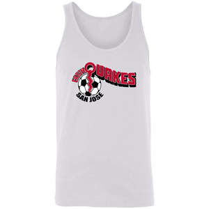San Jose Earthquakes NASL Tank Top North American Soccer League Team color White San Jose Earthquakes NASL Tank Top North American Soccer League Team color White