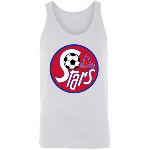 St. Louis Stars NASL Soccer Tank Top North American Soccer League Team color White St. Louis Stars NASL Soccer Tank Top North American Soccer League Team color White