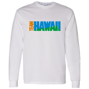 Team Hawaii NASL Long Sleeve Shirt North American Soccer League Team color White Team Hawaii NASL Long Sleeve Shirt North American Soccer League Team color White
