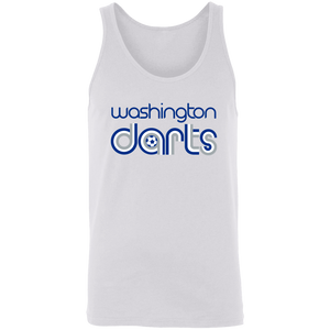 Washington Darts NASL Tank Top | North American Soccer League Team color White Washington Darts NASL Tank Top | North American Soccer League Team color White