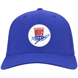 Washington Whips Twill Cap NASL Soccer Team color Royal Blue Washington Whips Twill Cap NASL Soccer Team color Royal Blue