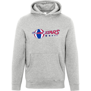 Utah Stars ABA Basketball Hoodie Pullover color Heather Gray Utah Stars ABA Basketball Hoodie Pullover color Heather Gray