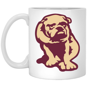 Canton Bulldogs Mug 11 oz. White Glossy Ceramic NFL Football Team Drinkware Canton Bulldogs Mug 11 oz. White Glossy Ceramic NFL Football Team Drinkware
