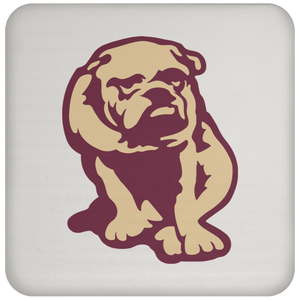 Canton Bulldogs Drink Coaster NFL Football Team Drinkware color White Canton Bulldogs Drink Coaster NFL Football Team Drinkware color White