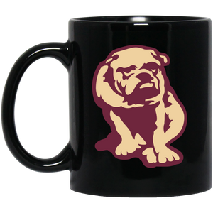 Canton Bulldogs Mug 11 oz. Black Glossy Ceramic NFL Football Team Drinkware Canton Bulldogs Mug 11 oz. Black Glossy Ceramic NFL Football Team Drinkware