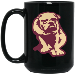 Canton Bulldogs Mug 15 oz. Black Glossy Ceramic NFL Football Team Drinkware Canton Bulldogs Mug 15 oz. Black Glossy Ceramic NFL Football Team Drinkware