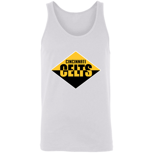 Cincinnati Celts Tank Top NFL Football Team Fan Apparel color White Cincinnati Celts Tank Top NFL Football Team Fan Apparel color White