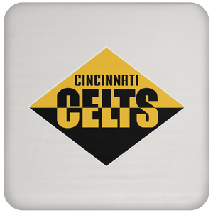 Cincinnati Celts Drink Coaster NFL Football Team Drinkware color White Cincinnati Celts Drink Coaster NFL Football Team Drinkware color White