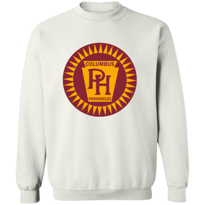 Columbus Panhandles Sweatshirt Crewneck Pullover NFL Football Team Fan Apparel color White Columbus Panhandles Sweatshirt Crewneck Pullover NFL Football Team Fan Apparel color White