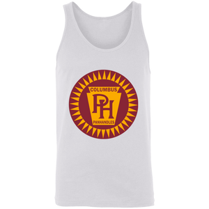Columbus Panhandles Tank Top NFL Football Team Fan Apparel color White Columbus Panhandles Tank Top NFL Football Team Fan Apparel color White