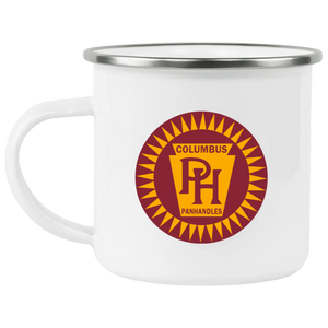 Columbus Panhandles Camping Mug 12 oz. Enamel NFL Football Team Drinkware Columbus Panhandles Camping Mug 12 oz. Enamel NFL Football Team Drinkware