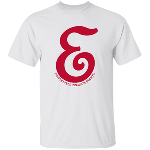 Evansville Crimson Giants T-shirt Classic NFL Football Team Fan Apparel color White Evansville Crimson Giants T-shirt Classic NFL Football Team Fan Apparel color White
