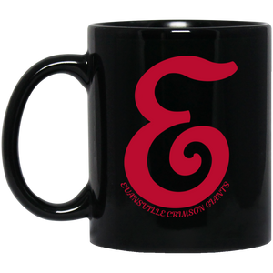 Evansville Crimson Giants Mug 11 oz. Black Glossy Ceramic NFL Football Team Fan Apparel Evansville Crimson Giants Mug 11 oz. Black Glossy Ceramic NFL Football Team Fan Apparel