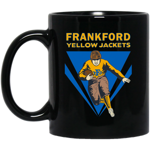Frankford Yellow Jackets Mug 11 oz. Black Glossy Ceramic NFL Football Team Apparel Frankford Yellow Jackets Mug 11 oz. Black Glossy Ceramic NFL Football Team Apparel