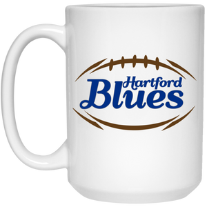 Hartford Blues Mug 15 oz. White Glossy Ceramic NFL Football Team Drinkware Hartford Blues Mug 15 oz. White Glossy Ceramic NFL Football Team Drinkware