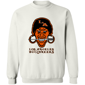 Los Angeles Buccaneers Sweatshirt Crewneck Pullover NFL Football Team Fan Apparel color White Los Angeles Buccaneers Sweatshirt Crewneck Pullover NFL Football Team Fan Apparel color White