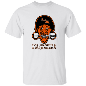 Los Angeles Buccaneers T-shirt Classic NFL Football Team Fan Apparel color White Los Angeles Buccaneers T-shirt Classic NFL Football Team Fan Apparel color White