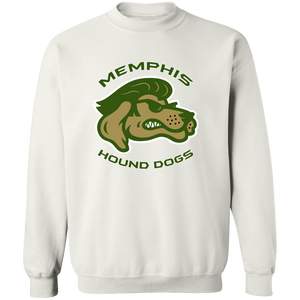 Memphis Hound Dogs Sweatshirt Crewneck Pullover NFL Football Team Fa Apparel color White Memphis Hound Dogs Sweatshirt Crewneck Pullover NFL Football Team Fa Apparel color White