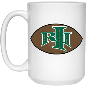 Rock Island Independents Mug 15 oz. White Glossy Ceramic NFL Football Team Drinkware Rock Island Independents Mug 15 oz. White Glossy Ceramic NFL Football Team Drinkware