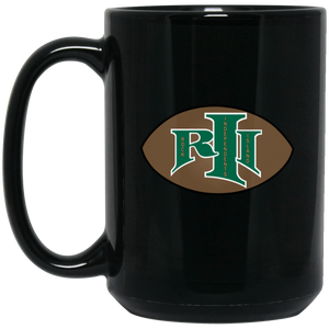 Rock Island Independents Mug 15 oz. Black Glossy Ceramic NFL Football Team Drinkware Rock Island Independents Mug 15 oz. Black Glossy Ceramic NFL Football Team Drinkware