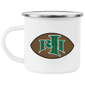 Rock Island Independents Camping Mug 12 oz. Enamel NFL Football Team Drinkware Rock Island Independents Camping Mug 12 oz. Enamel NFL Football Team Drinkware