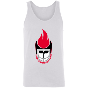 Chicago Fire Tank Top WFL Football Team color White Chicago Fire Tank Top WFL Football Team color White