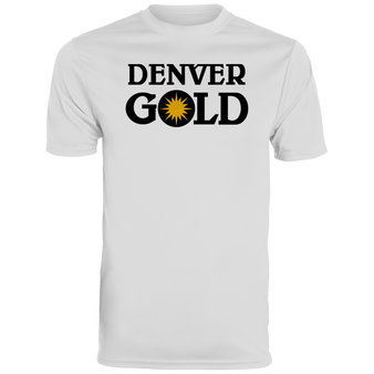 Denver Gold USFL Activewear Shirt - White