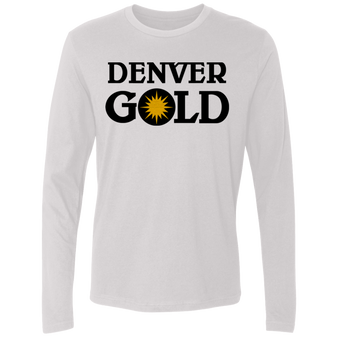 Denver Gold USFL Long Sleeve Shirt - White