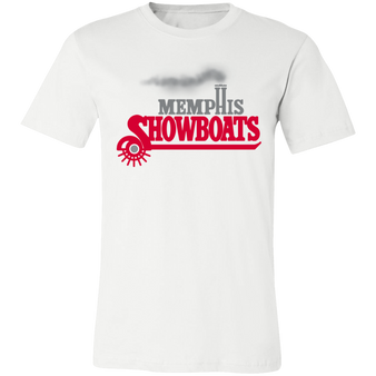 Memphis Showboats USFL Tee Shirt - White