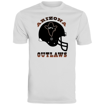 Arizona Outlaws USFL Football Team Activewear T-shirt - White