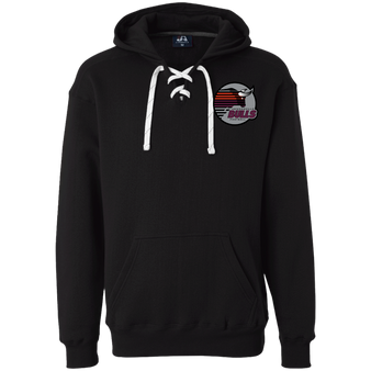 Jacksonville Bulls Hoodie Heavyweight Lace in Black