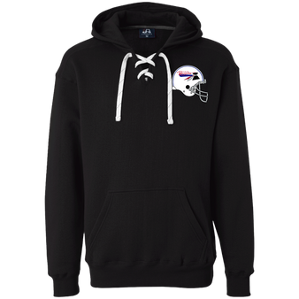 Orlando Renegades Helmet Hoodie Heavyweight Lace in Black