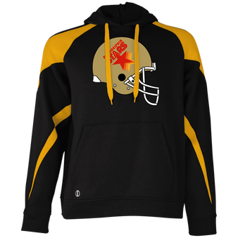 Philadelphia Stars USFL Athletic Hoodie Pullover - Black/Light Gold