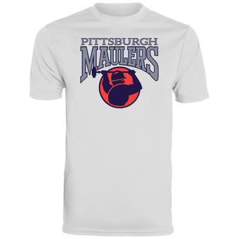 Pittsburgh Maulers USFL Activewear T-shirt Excel Tee - White