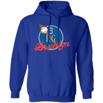 Brooklyn Royal Giants Hoodie Pullover Negro League Baseball color Royal Blue