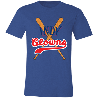 Indianapolis Clowns T-shirt Negro League Baseball color Royal