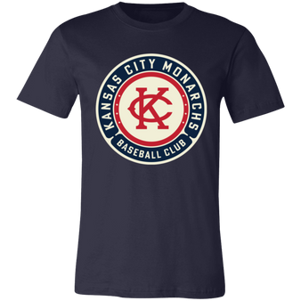 Kansas City Monarchs T-shirt Negro League Baseball Color Navy