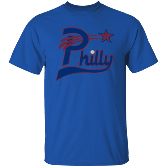 Philadelphia Stars T-shirt Negro League Baseball color Royal Blue