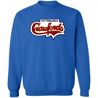 Pittsburgh Crawfords Sweatshirt Negro League Baseball color Royal Blue
