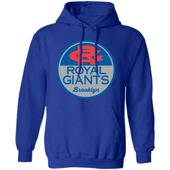 Brooklyn Royal Giants Hoodie Negro League Baseball color Royal Blue